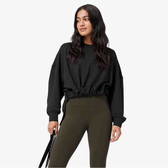 Lululemon Bound to Bliss Pullover Black Size M/L - Picture 6 of 6